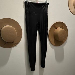 Spanx faux leather leggings